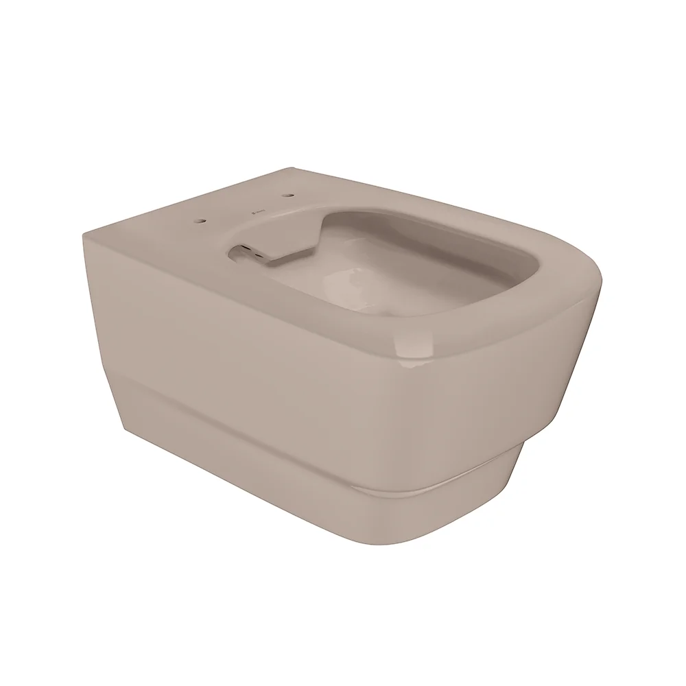 Vas WC Suspendat Rimless Celesta Gemma 53 x 35.5 cm Ceramica Bej