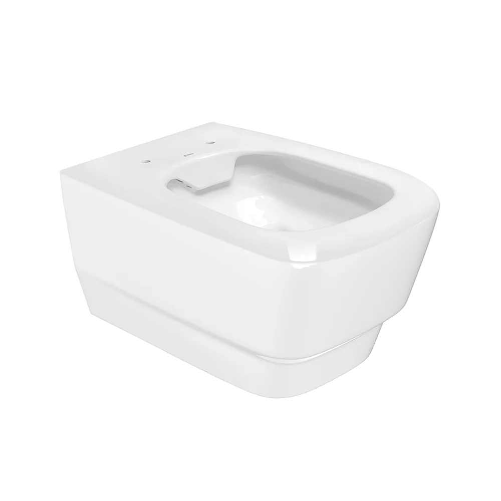 Vas WC Suspendat Rimless Celesta Gemma 53 x 35.5 cm Ceramica Alb