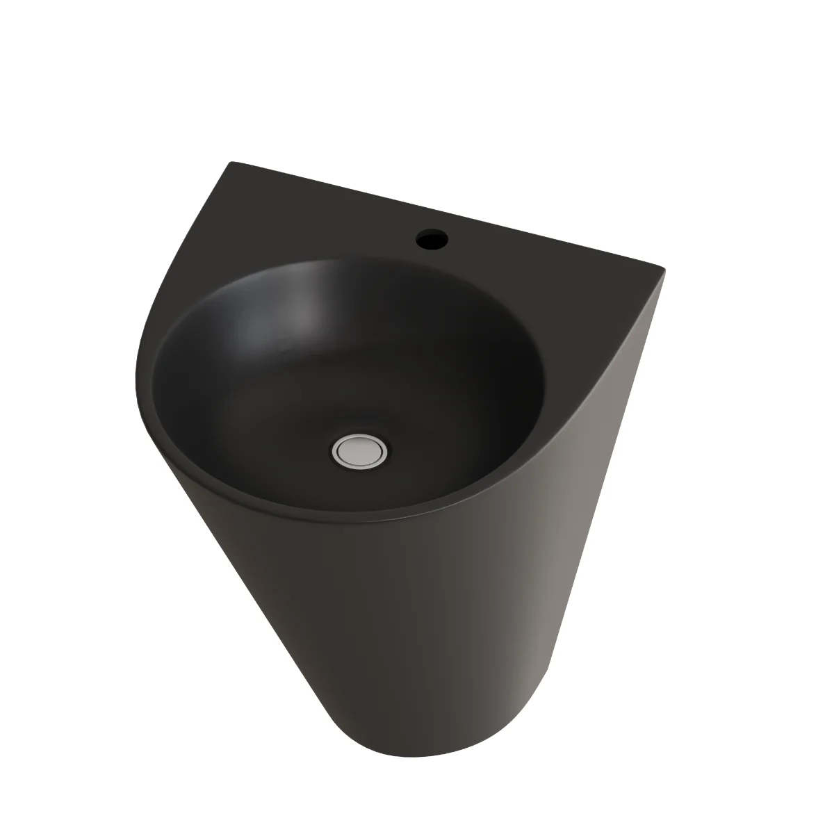 Lavoar Baie Suspendat Celesta Egea 48 x 58 x 52.5 cm Negru Mat