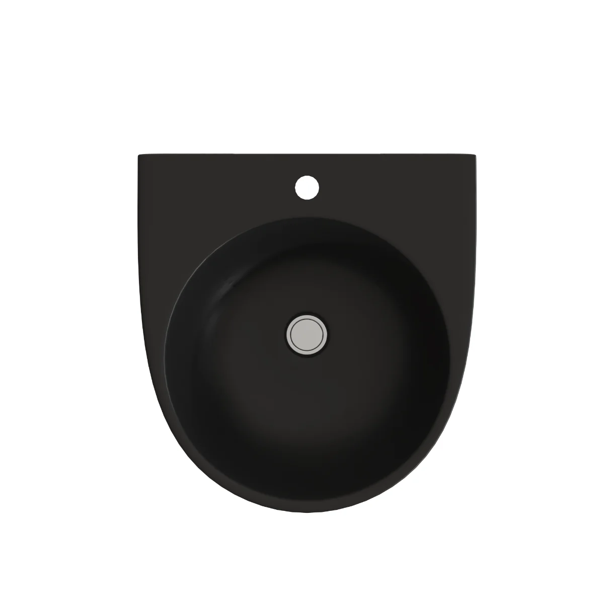 Lavoar Baie Suspendat Celesta Egea 48 x 58 x 52.5 cm Negru Mat