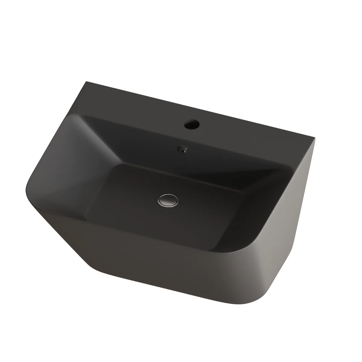 Lavoar Baie Suspendat Celesta Coral 55x35x45 cm Anthracite