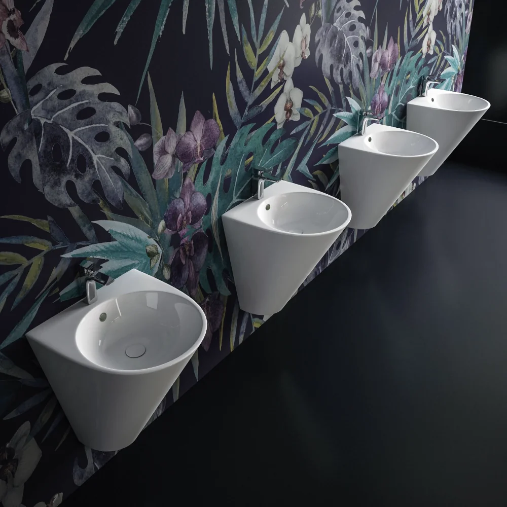 Lavoar Baie Suspendat Celesta Egea 48 cm (48x58x52.5) Alb