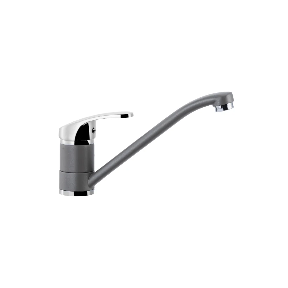 Baterie Bucatarie Celesta Sunday 1010206 Monocomandă Pipă Pivotantă Gri Grafit