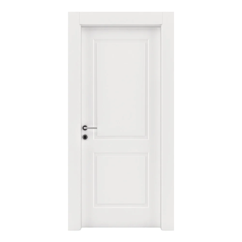 Usa De Interior Din MDF Lacuit Premia 1036 Model L 022 Alba 2010/800 mm