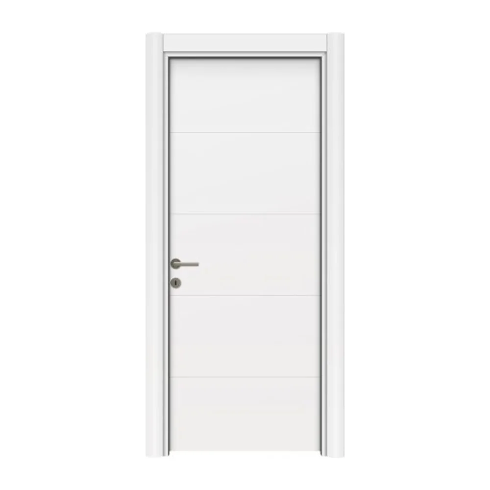 Usa De Interior Din MDF Lacuit Premia 1036 Model L 004 Alba 2010/800 mm