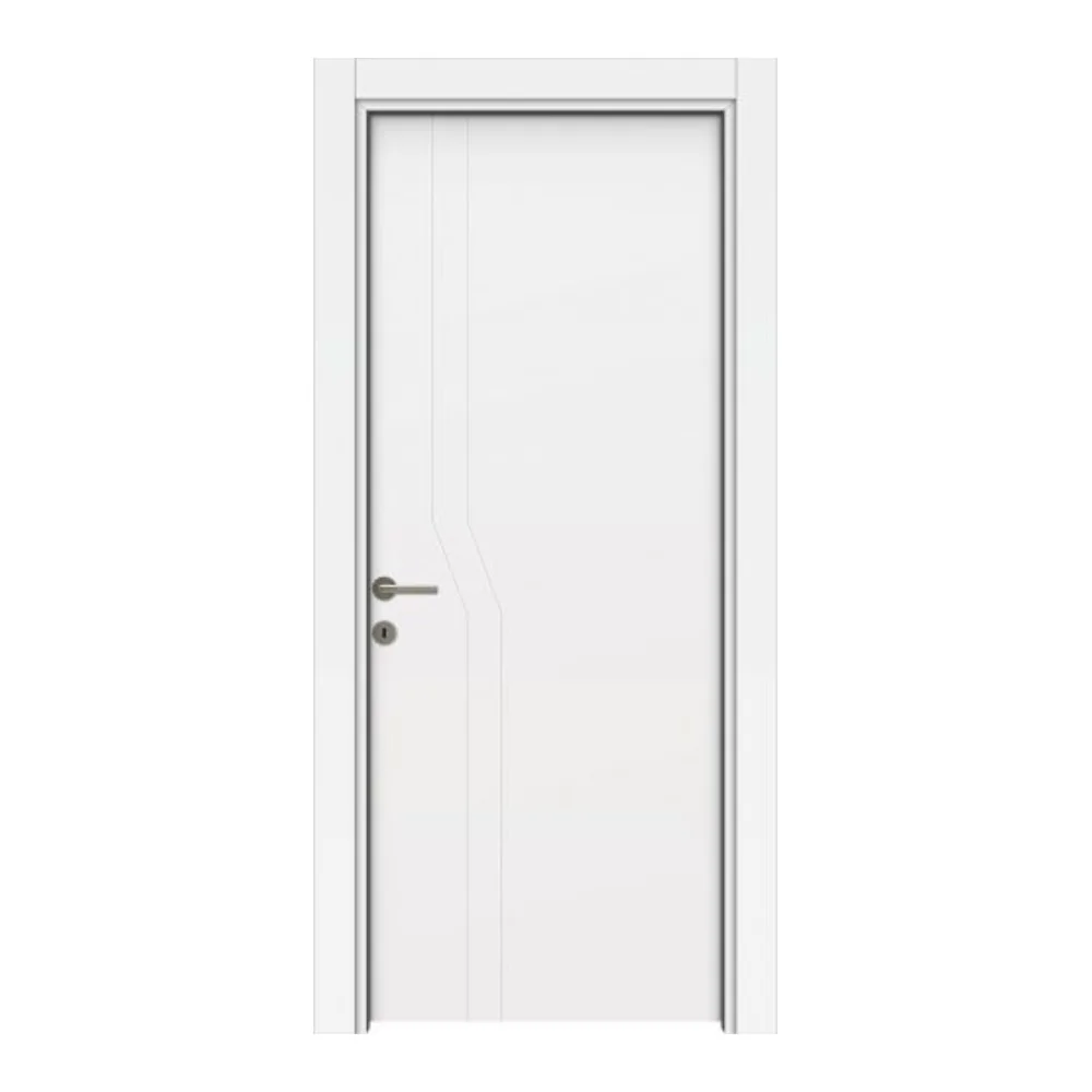 Usa De Interior Din MDF Lacuit Premia 1036 Model L 007 Alb 2010/800 mm