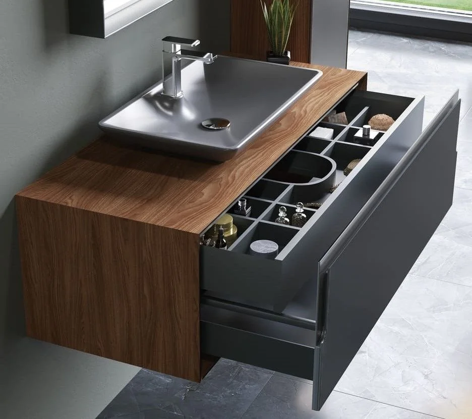 Set Mobilier Baie Orka Craft Suspendat 3 Piese Nuc 100 cm