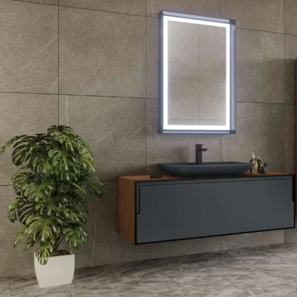 Set Mobilier Baie Orka Craft Suspendat 3 Piese Nuc 100 cm