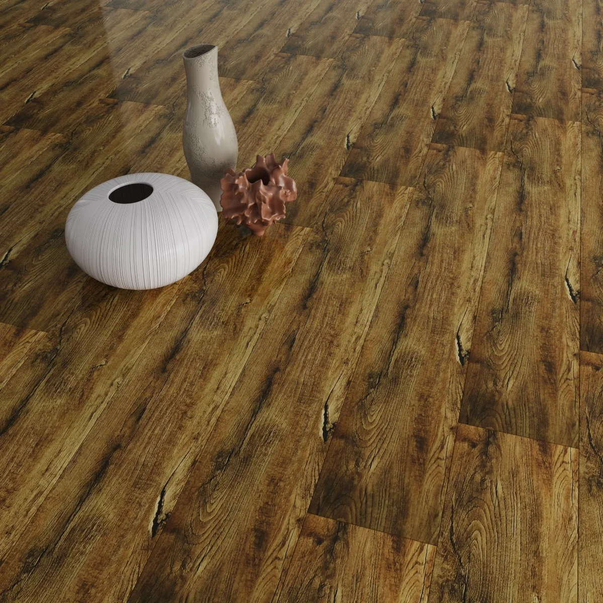 Parchet Laminat Royal/Robust Glossy 12.3 mm - 6062 Sakura Green