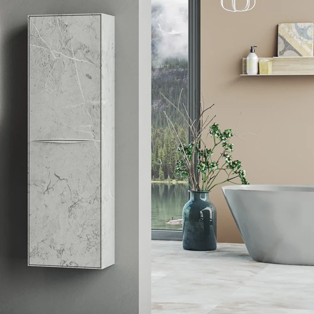 Dulap Baie Suspendat Orka Mono Macael 40x138 cm