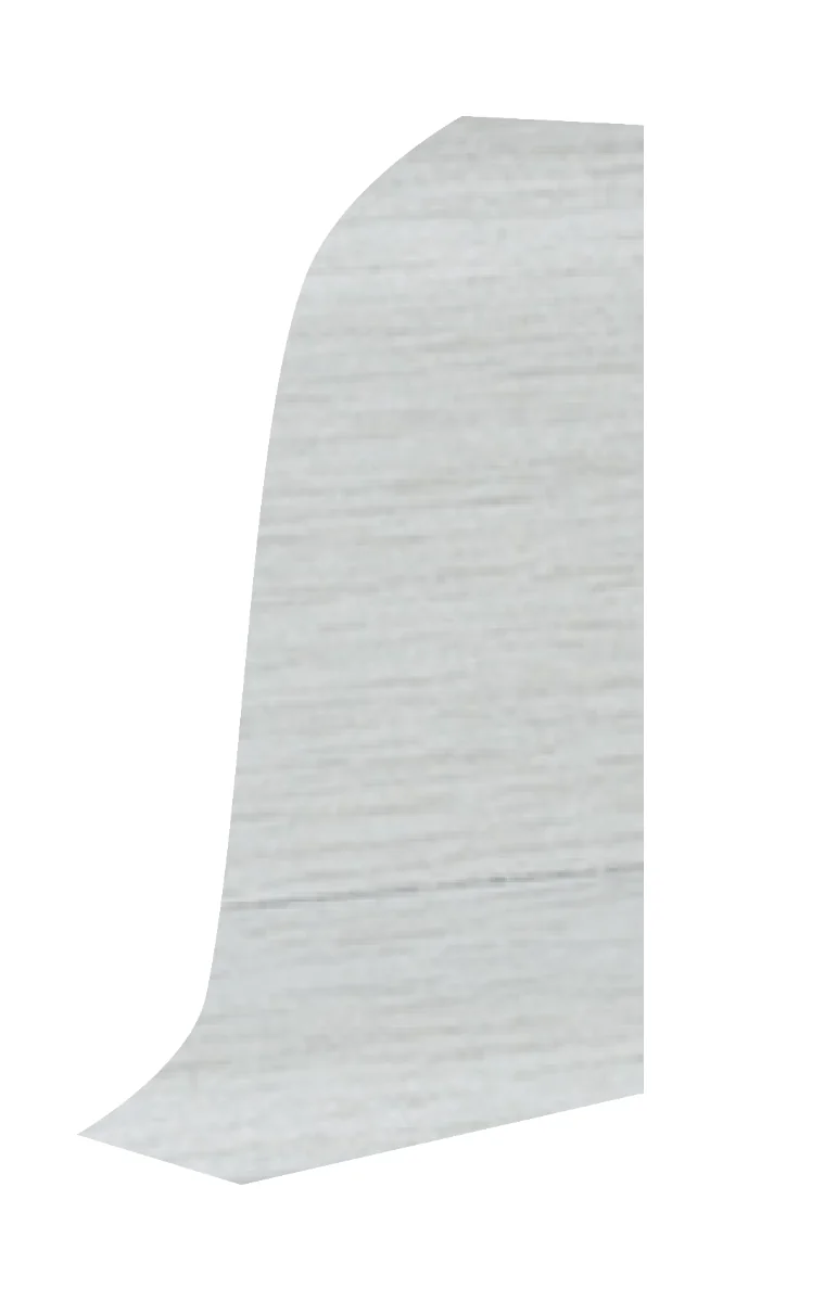 Terminatie Stanga Plinta Korner LP55 Gri Deschis