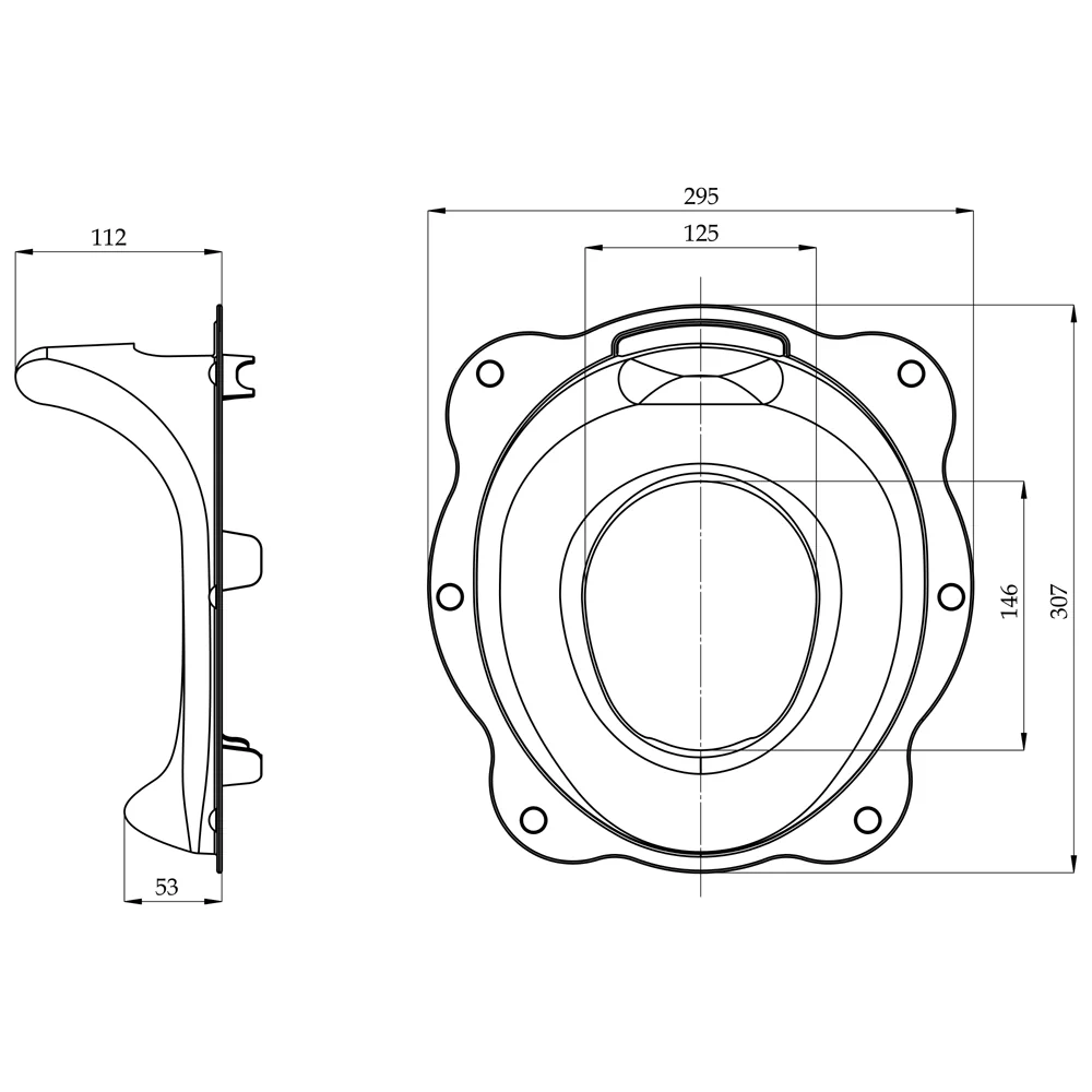 Adaptor Vas WC Pentru Copii Alb