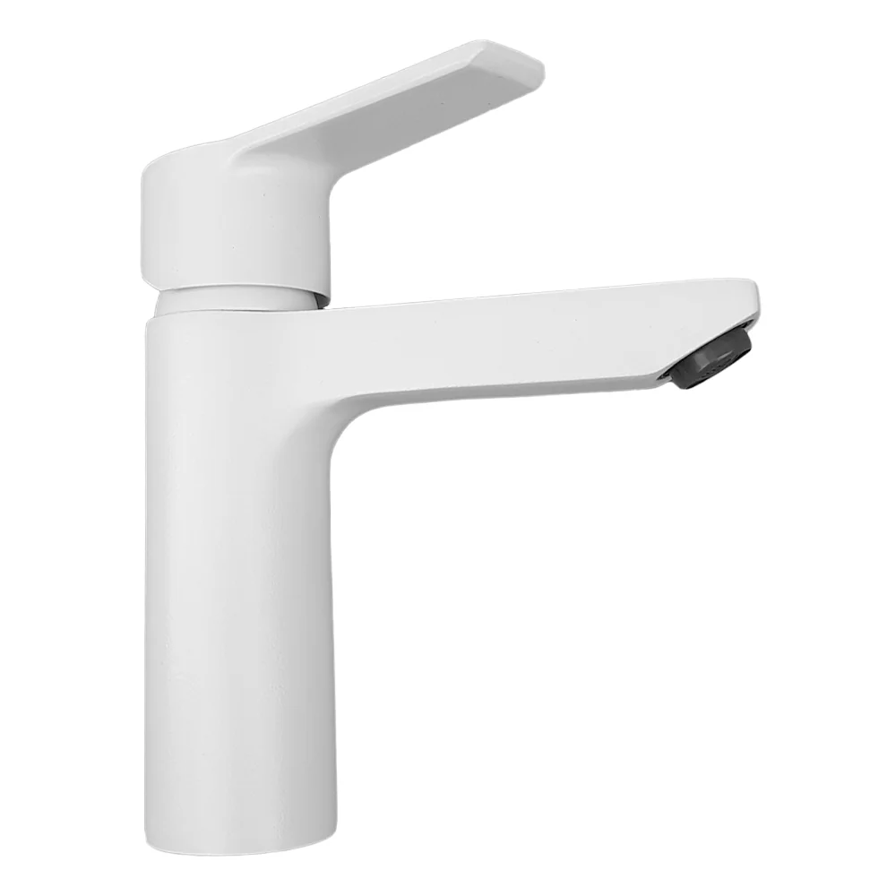 Baterie Lavoar Celesta Sierra Monocomanda Alb Mat