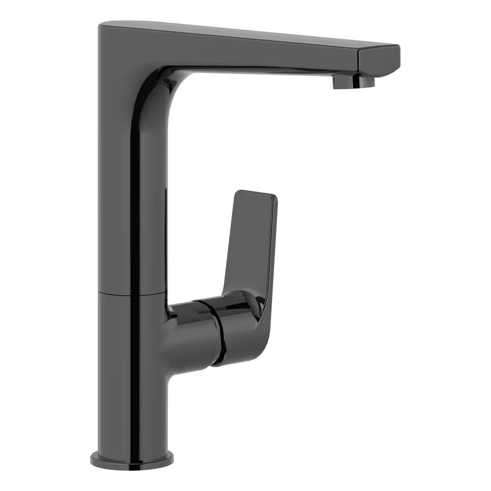 Baterie Bucatarie Celesta Aria Monocomanda Gunmetal