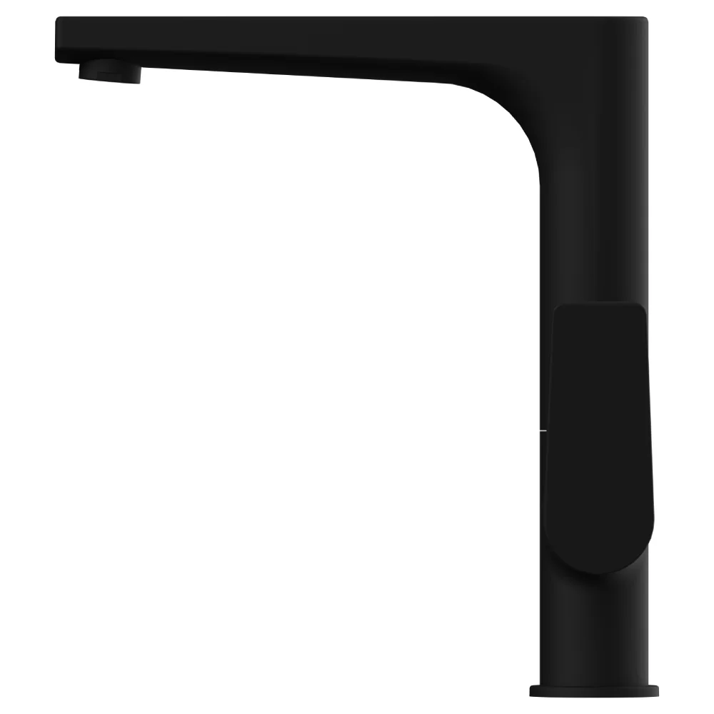 Baterie Bucatarie Celesta Aria Monocomanda Negru Mat