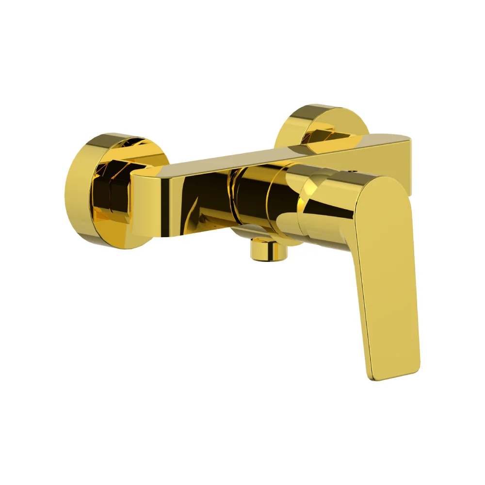 Baterie Perete Duș Celesta Aria Monocomandă Auriu