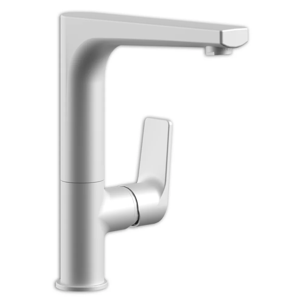 Baterie Bucatarie Celesta Aria Monocomanda Alb Mat