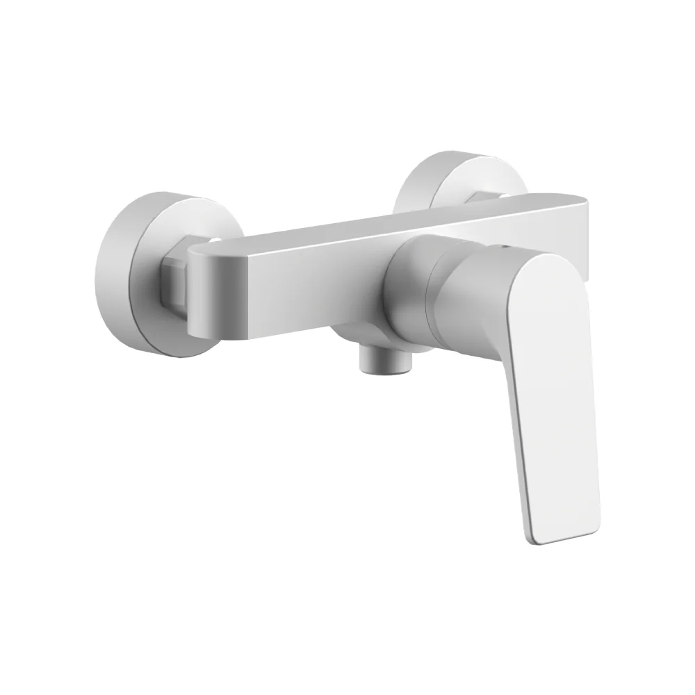 Baterie Dus Celesta Aria Monocomanda Alb Mat