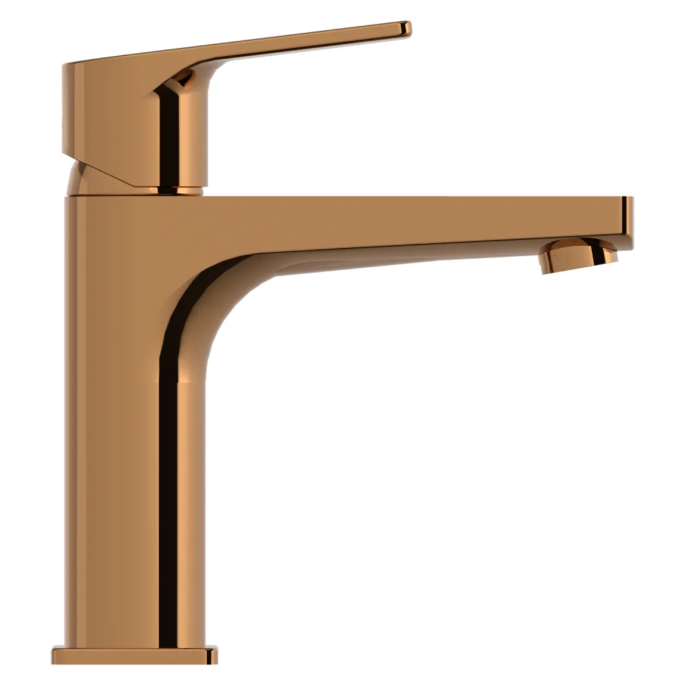 Baterie Lavoar Celesta Aria Monocomandă Cupru Lucios