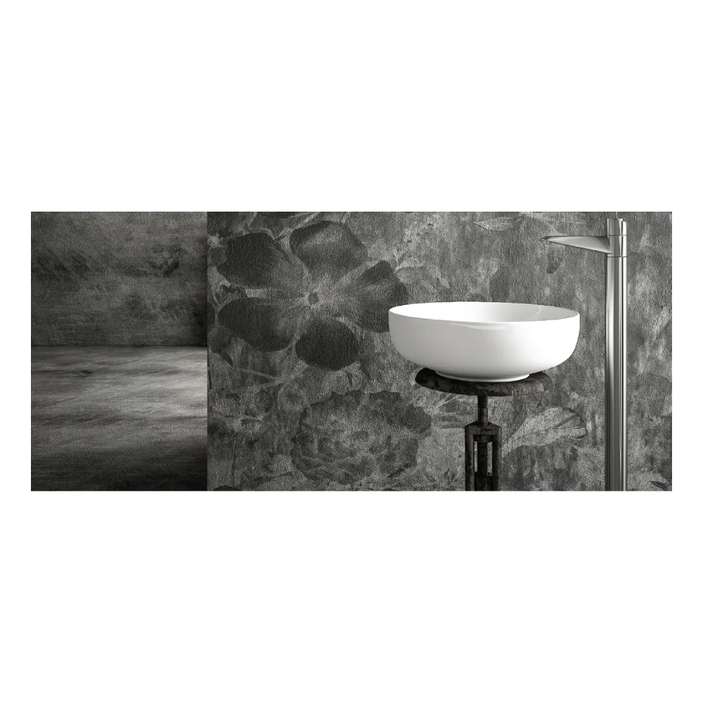 Lavoar Baie Pe Blat Celesta Luna 42 x 42 x 13 cm Ceramica Alb Mat