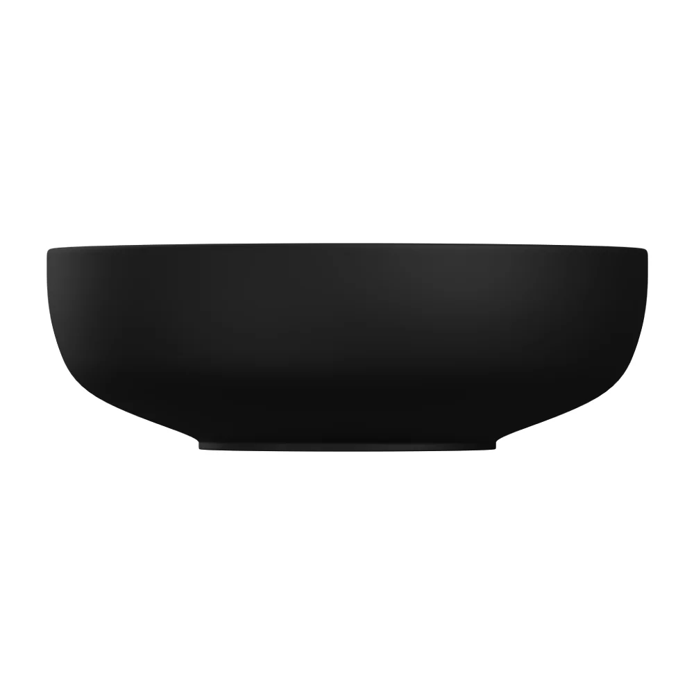 Lavoar Baie Pe Blat Celesta Luna 42 x 42 x 13 cm Ceramica Negru Mat