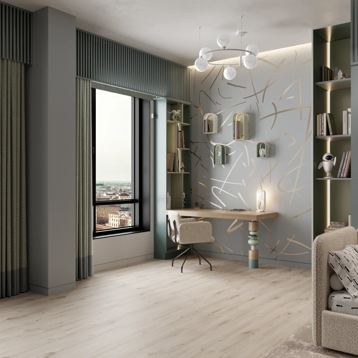 Parchet Laminat Silver Aras Oak 8 mm Clasa 31 AC3