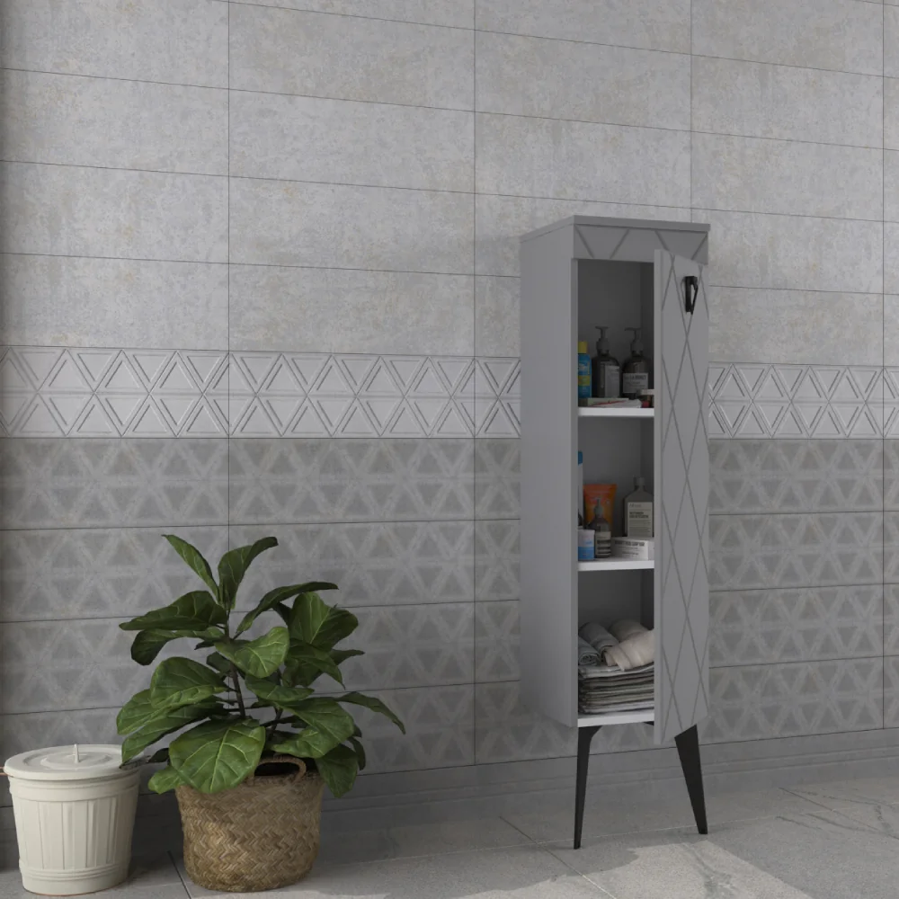 Dulap Soldat Baie Cosmos Antracit 35x145 Cm