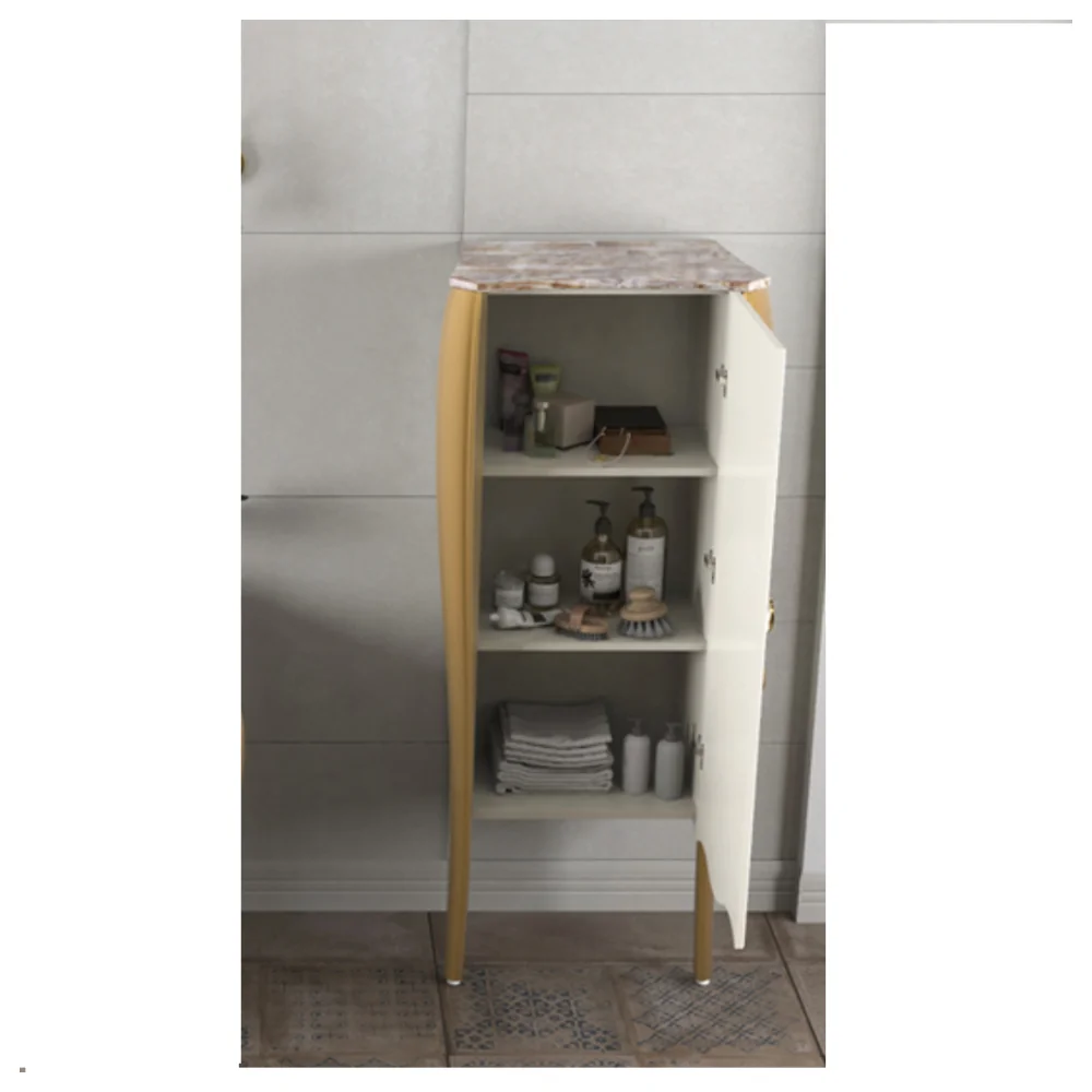 Dulap Soldat Baie Pierre Cardin Hermitage Alb 70x162 cm