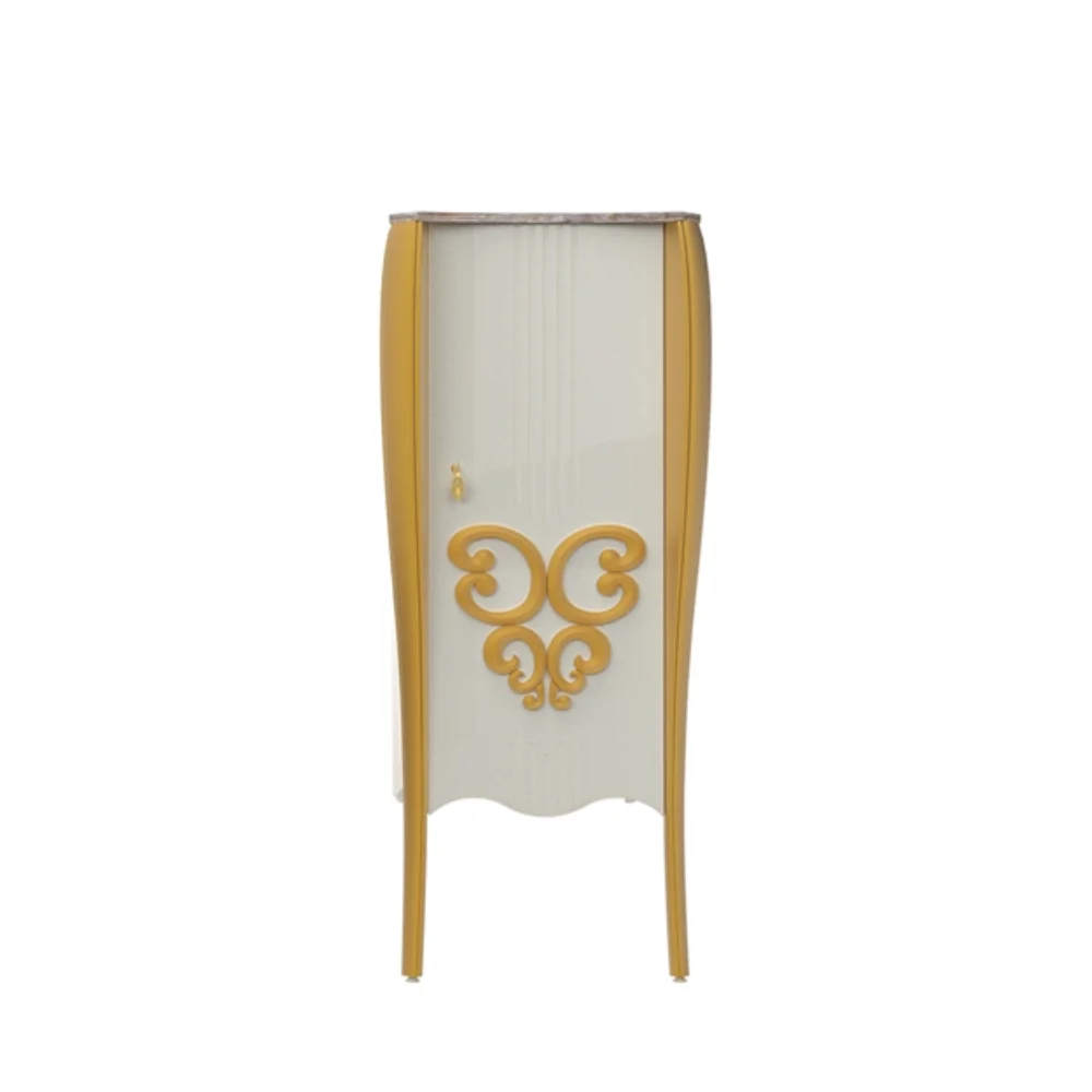 Dulap Soldat Baie Pierre Cardin Hermitage Alb 70x162 cm