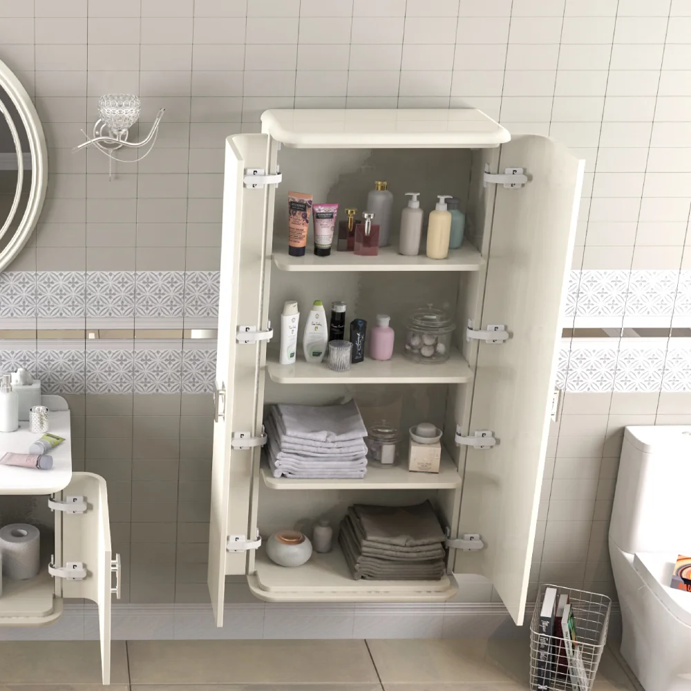 Dulap Baie Suspendat Dublu Pierre Cardin Eva 64x146 Cm