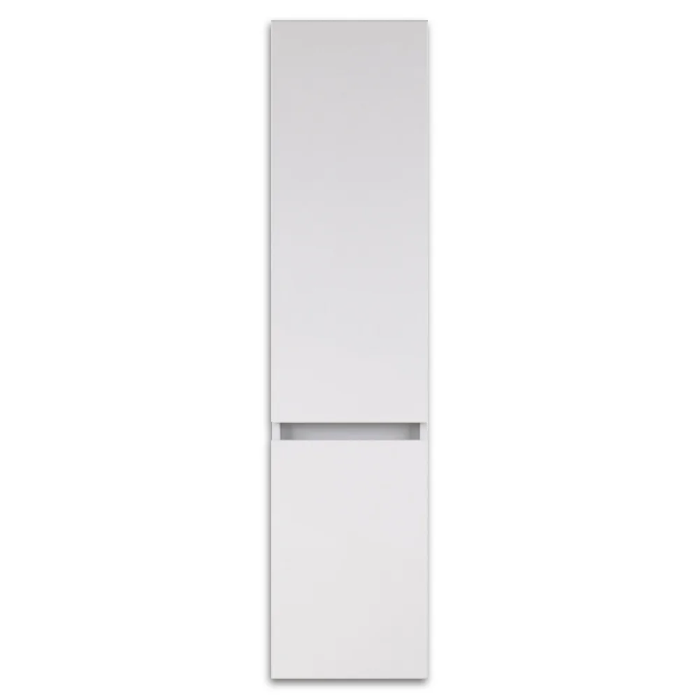 Dulap Baie Suspendat Edremit Alb Mat 35x150 cm