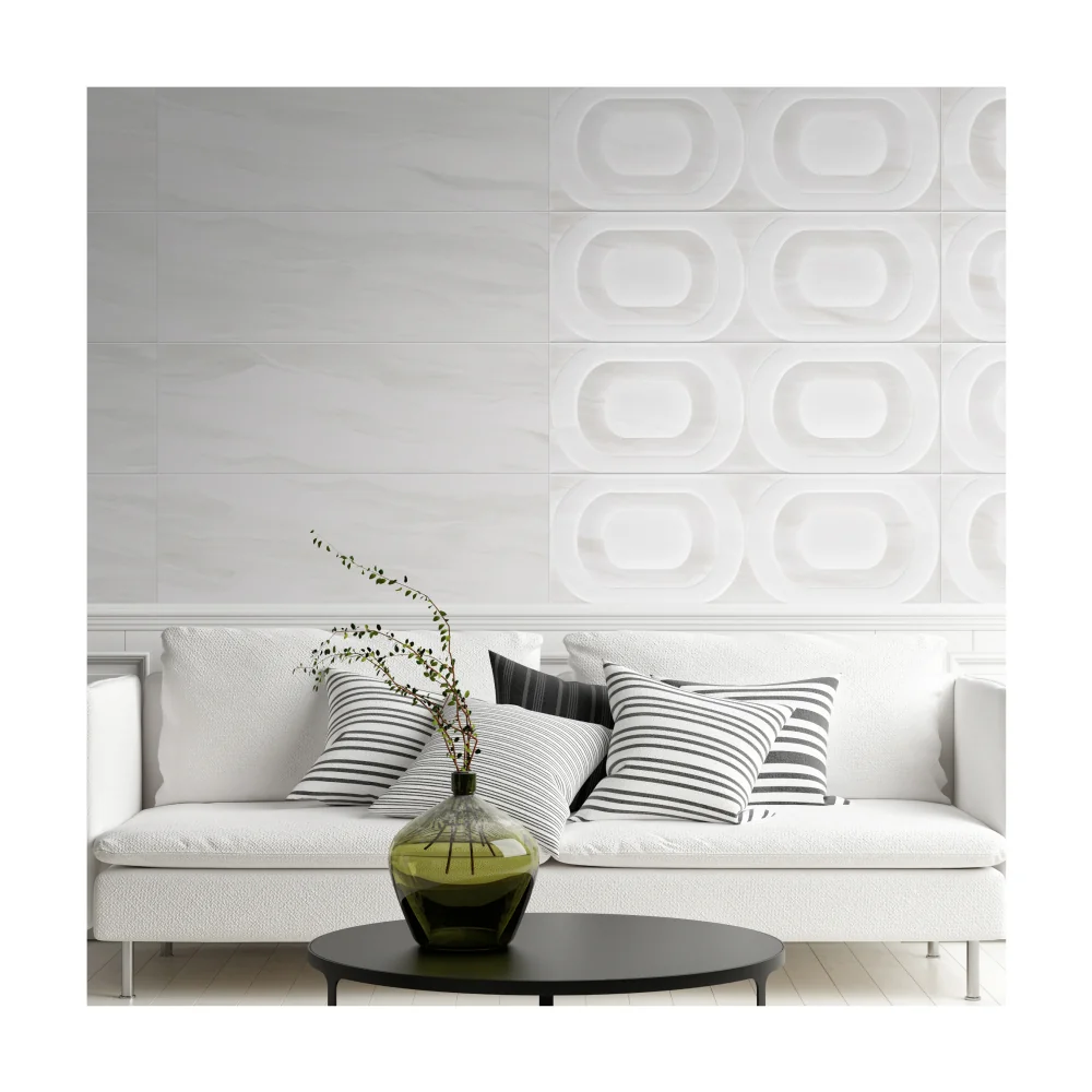 Faianta Decorativa Rectificata Salvador Simba Grey 33 x 99