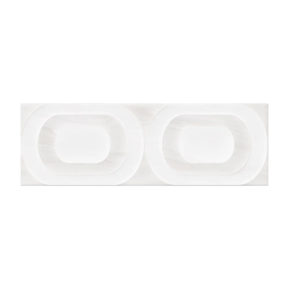 Faianta Decorativa Rectificata Salvador Simba Grey 33 x 99