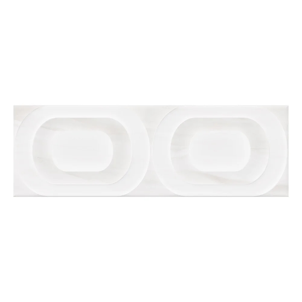 Faianta Decorativa Rectificata Salvador Simba Grey 33 x 99