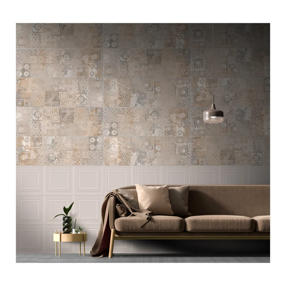 Faianta Rectificata Tria (Historia) Beige Mix 33 x 99