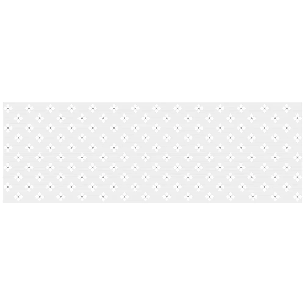 Faianta Decorativa Rectificata Tria (Florence) White 33 x 99