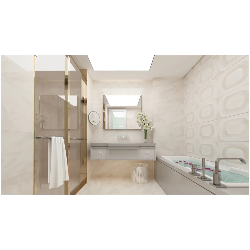 Faianta Decorativa Rectificata Salvador Simba Beige 33 x 99