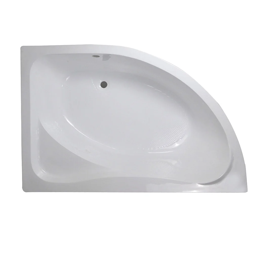 Cada Baie Pe Colt Bella* Cu Suport Acril 150 x 100 Cm Dreapta