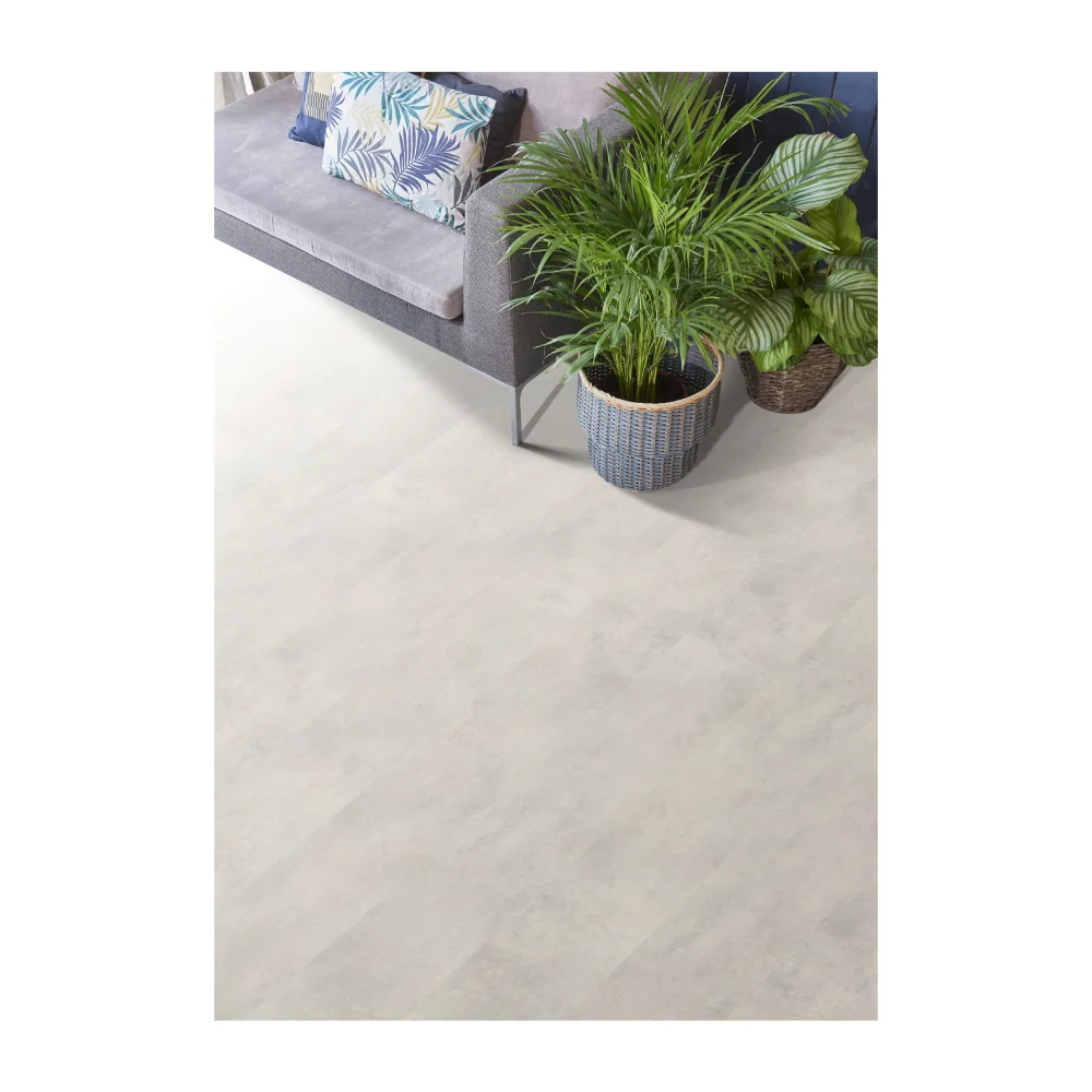 Parchet Laminat Elegance Large Light Concrete 8mm Clasa 32 AC4 Gri Deschis