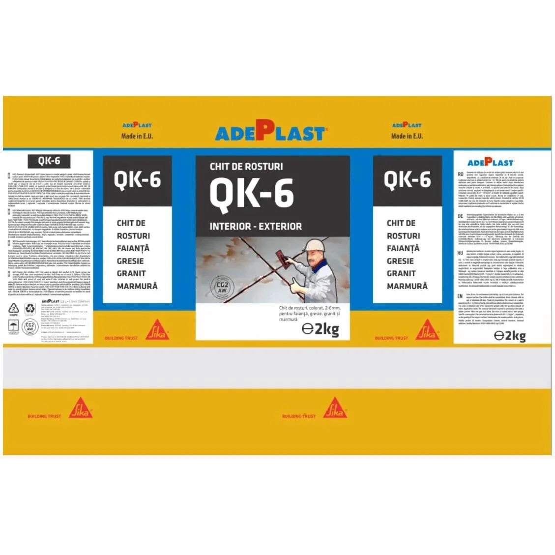 Chit De Rosturi Gresie Si Faianta Adeplast Quartz Cream 5 kg