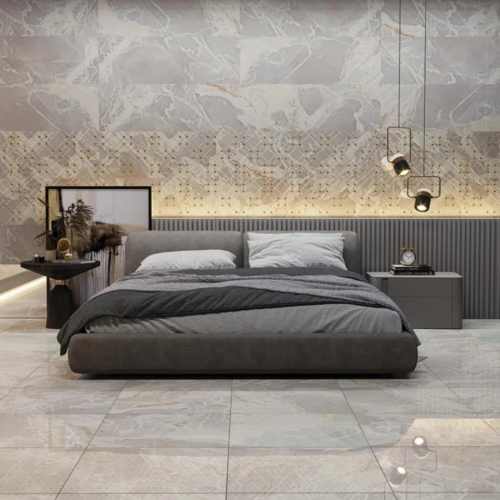 Faianta Rectificata Rock Light Natura 40 x 120