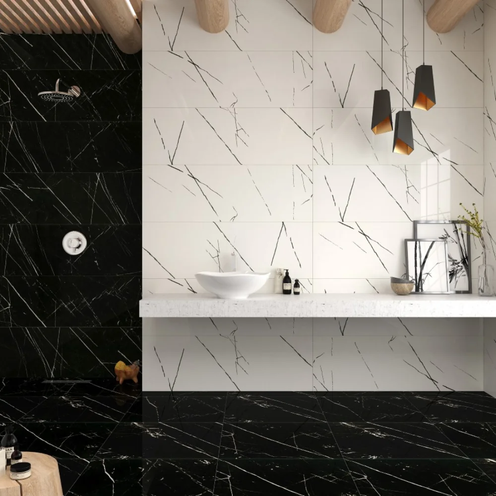 Faianta Rectificata Agatha White 40 x 120