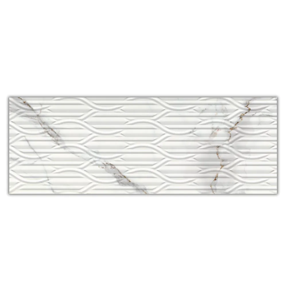 Faianta Decor Antique Carrara Rectificata 40x120 Lucioasa