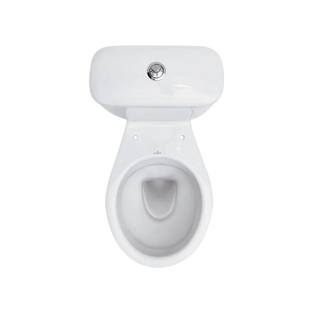 Set Vas WC Pe Pardoseală Cu Rezervor Cersanit President P020 + Mecanism Si Capac Duroplast K08-039
