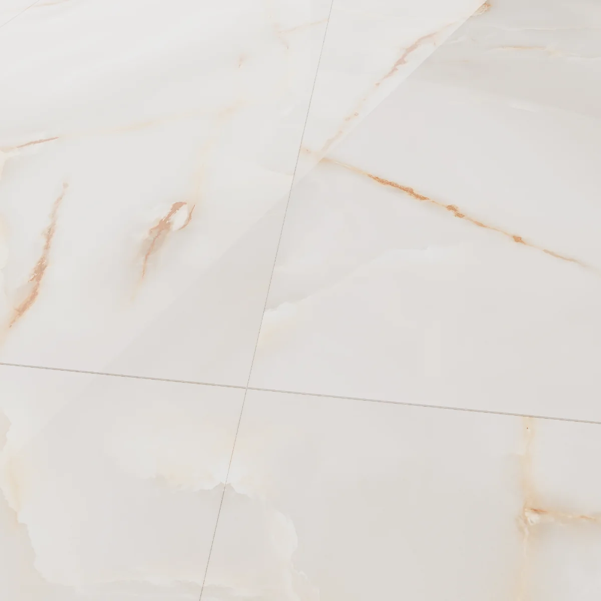 Gresie Porțelanată Exterior / Interior Brighton Onyx 60 x 120 cm Lucioasă Rectificată Tip Marmură