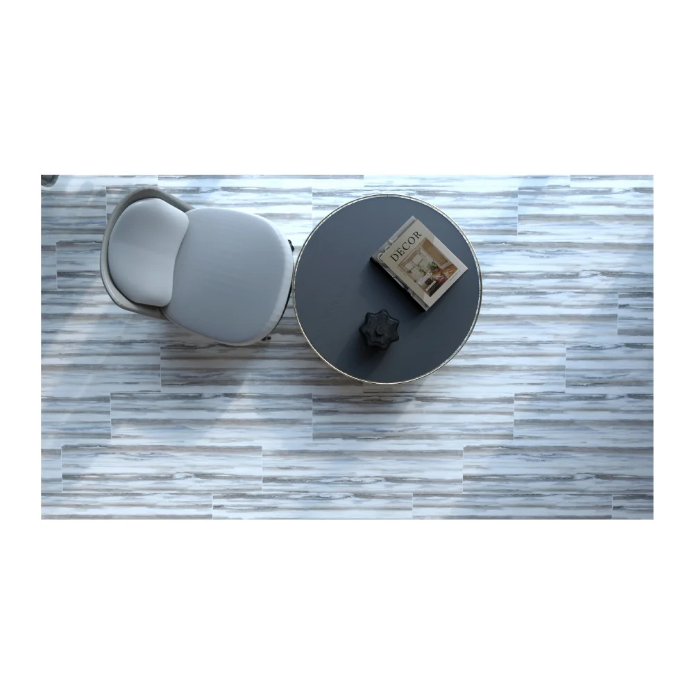 Gresie Tip Parchet Exterior / Interior Blue Mahoe 29 x 119 cm Lucioasă Porțelanată Rectificată