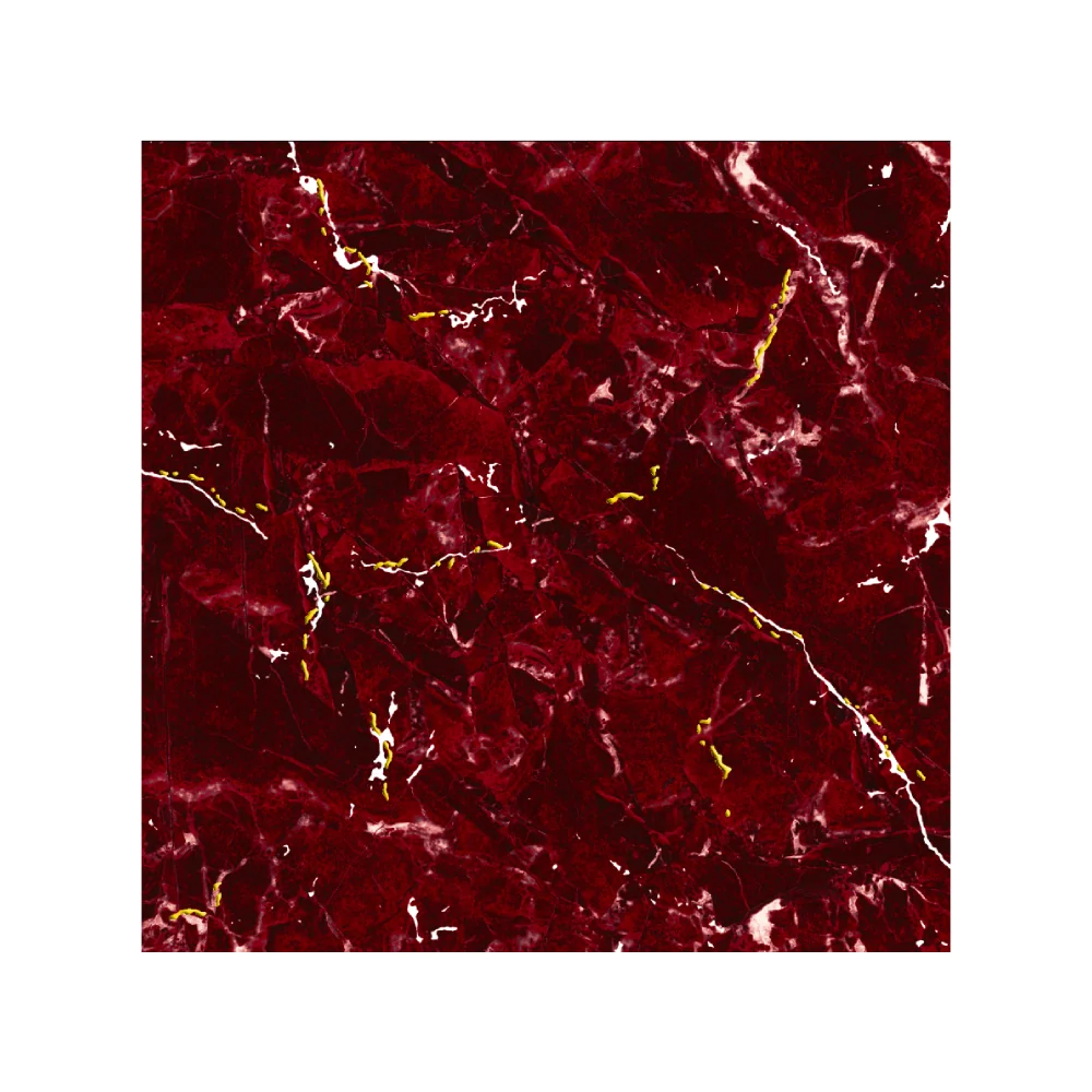 Gresie Exterior / Interior Porțelanată Royal Burgundy 60 x 60 cm Lucioasă Rectificată Tip Marmură