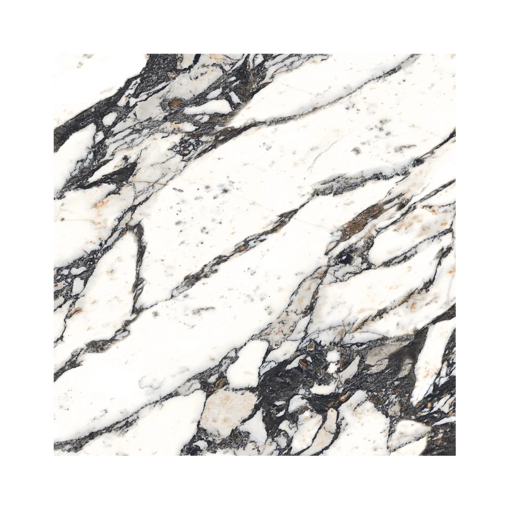 Gresie Exterior / Interior Portelanata Impact Statuario 60 x 60 cm Lucioasa Rectificata Tip Marmura