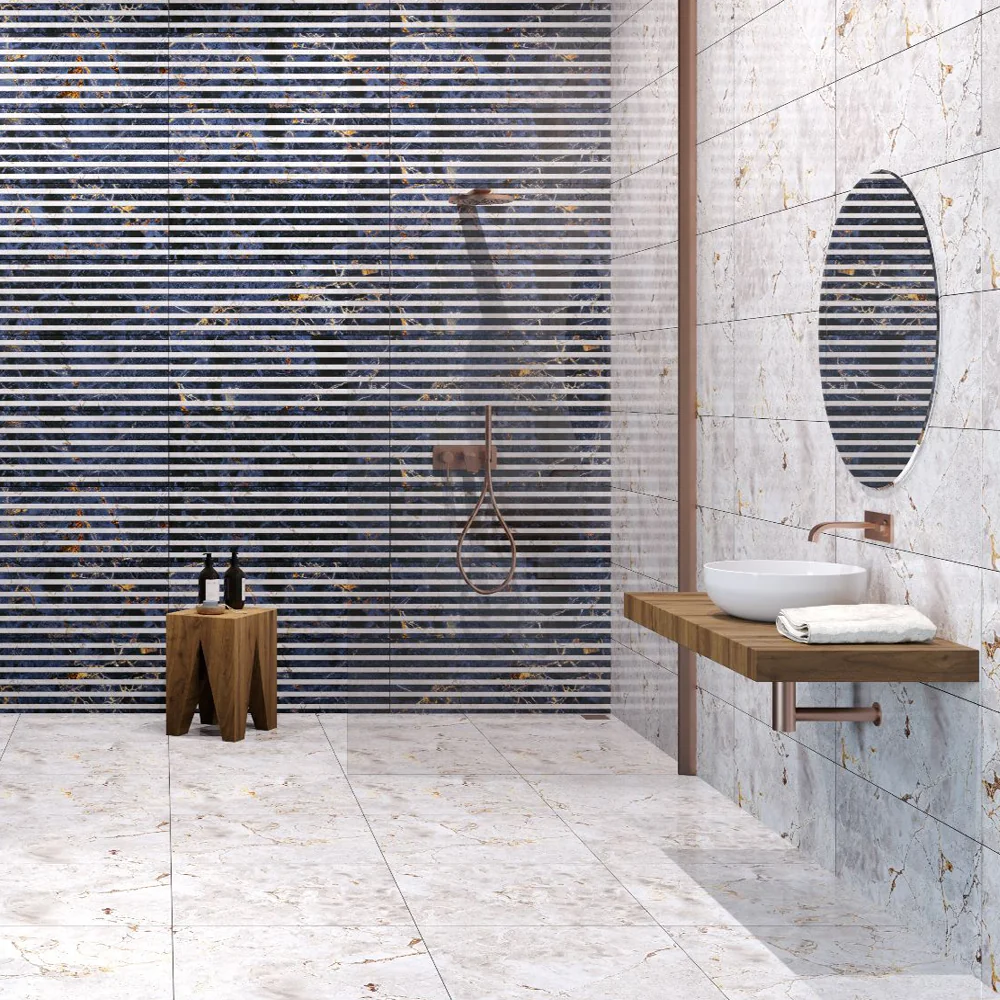 Gresie Interior Space Grey 60 X 60 Cm Lucioasa Tip Marmura