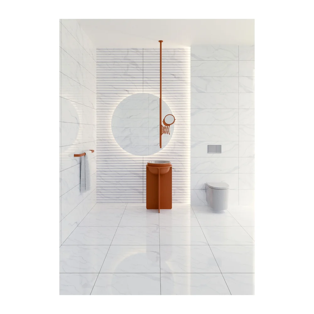 Faianta Decorativa Rectificata Bella Grey 30 x 90